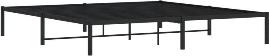 VidaXL -Bedframe-metaal-zwart-193x203-cm - Foto 5