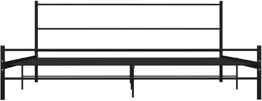 VidaXL -Bedframe-metaal-zwart-200x200-cm - Foto 3