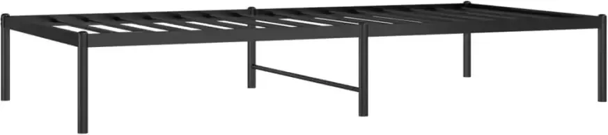 VidaXL -Bedframe-metaal-zwart-90x190-cm - Foto 3