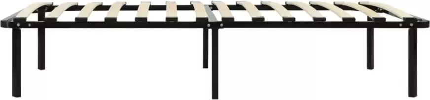 VidaXL -Bedframe-metaal-zwart-90x200-cm - Foto 3
