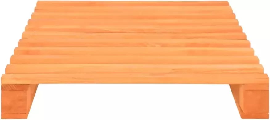 VidaXL -Bedframe-pallet-massief-grenenhout-bruin-90x200-cm