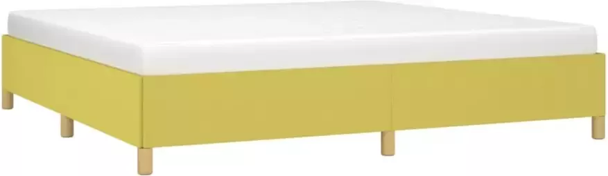 VidaXL Bedframe zonder matras 200x200 cm stof groen - Foto 7