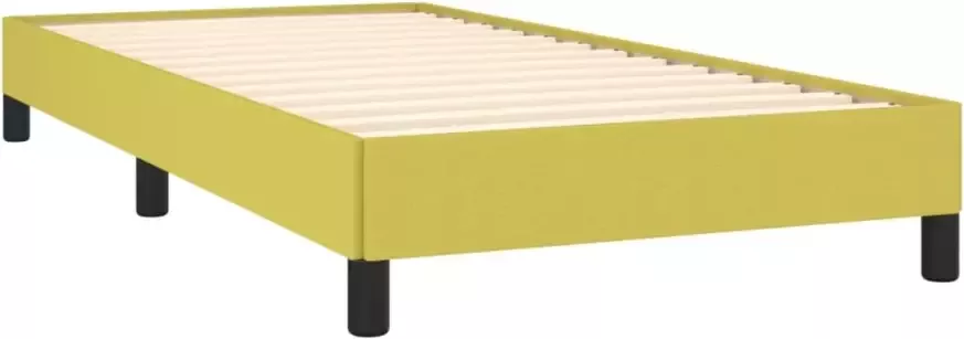 VidaXL -Bedframe-stof-groen-90x200-cm - Foto 4