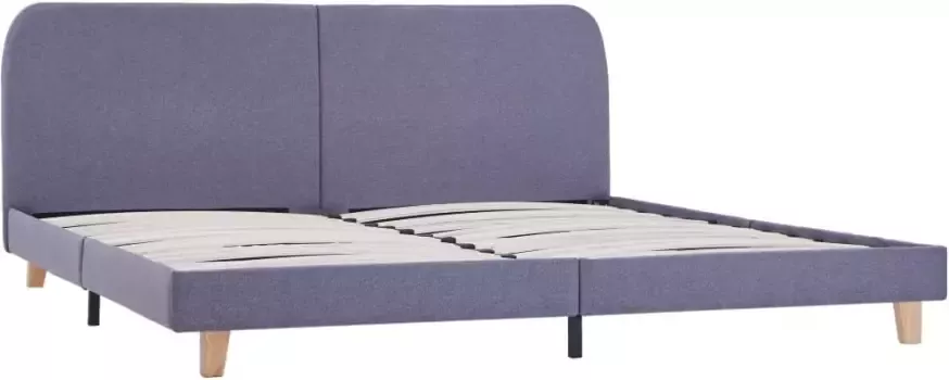 VidaXL -Bedframe-stof-lichtgrijs-180x200-cm - Foto 4