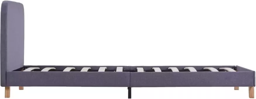 VidaXL -Bedframe-stof-lichtgrijs-90x200-cm - Foto 5