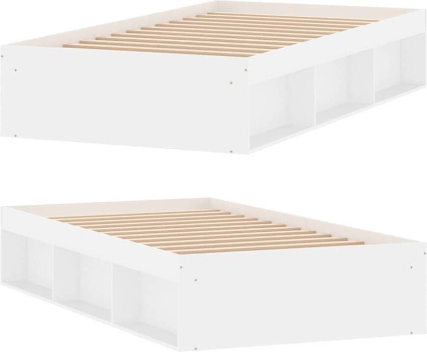 VidaXL -Bedframe-wit-90x200-cm