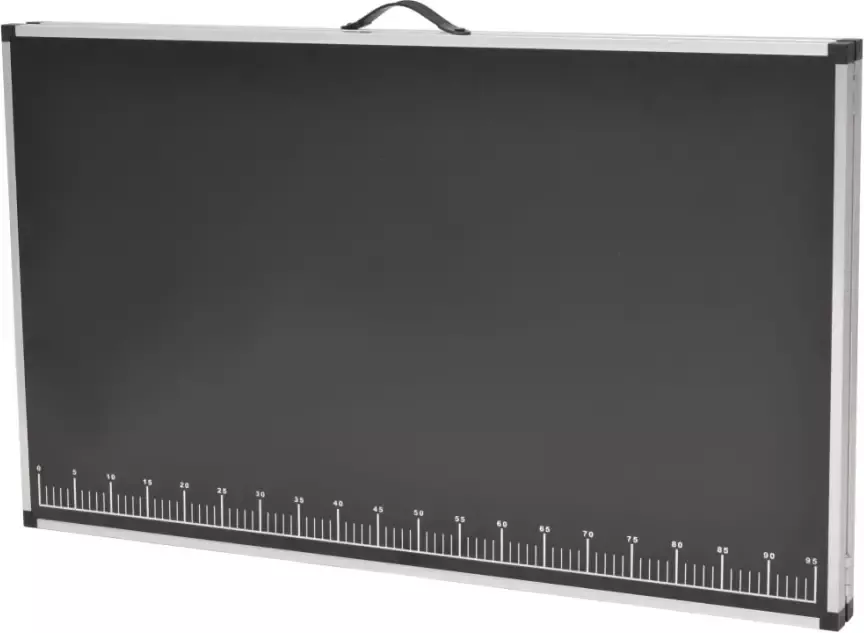 VidaXL Behangtafel inklapbaar 200x60x78 cm MDF en aluminium - Foto 2