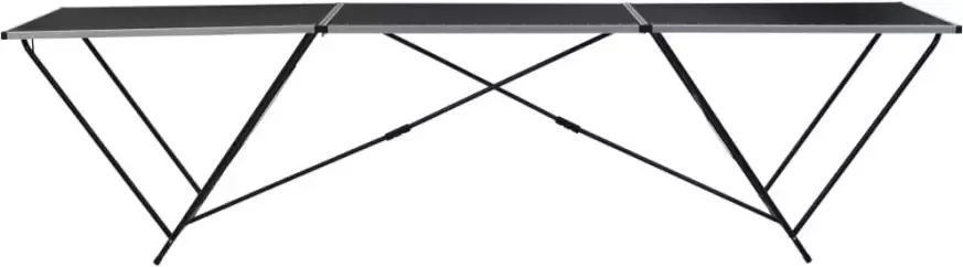 VidaXL Behangtafel inklapbaar 300x60x78 cm MDF en aluminium - Foto 4