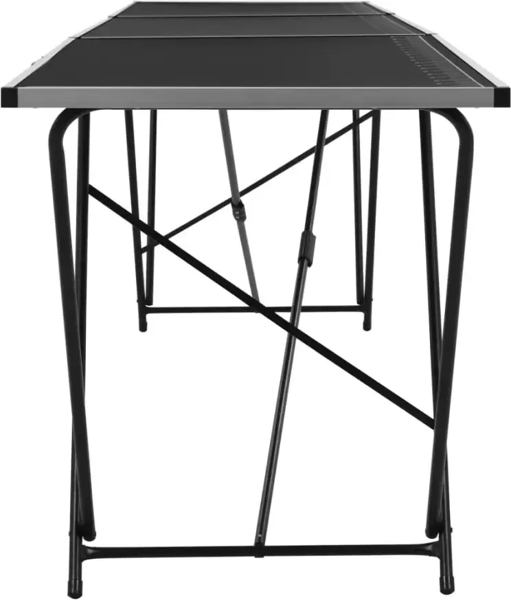 VidaXL Behangtafel inklapbaar 300x60x78 cm MDF en aluminium