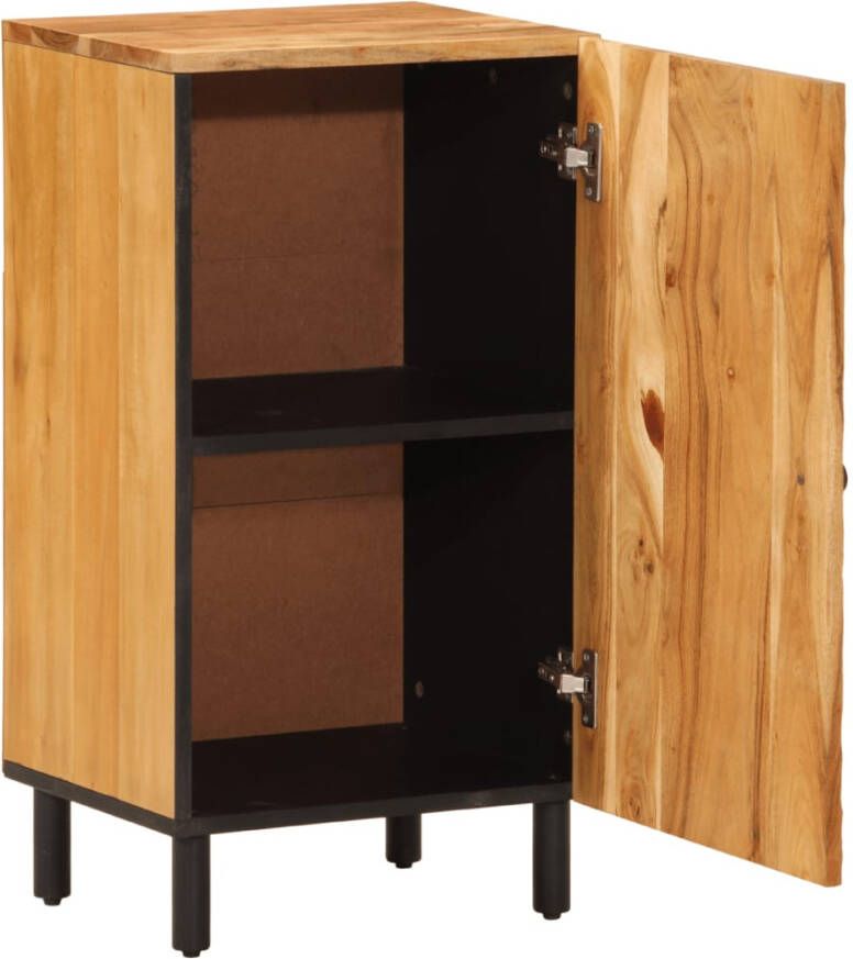 VidaXL -Bijzetkast-40x33x75-cm-massief-acaciahout - Foto 4