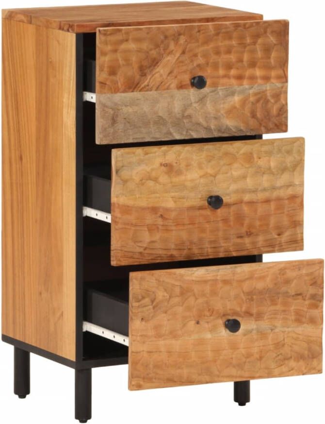VidaXL -Bijzetkast-40x33x75-cm-massief-acaciahout - Foto 5