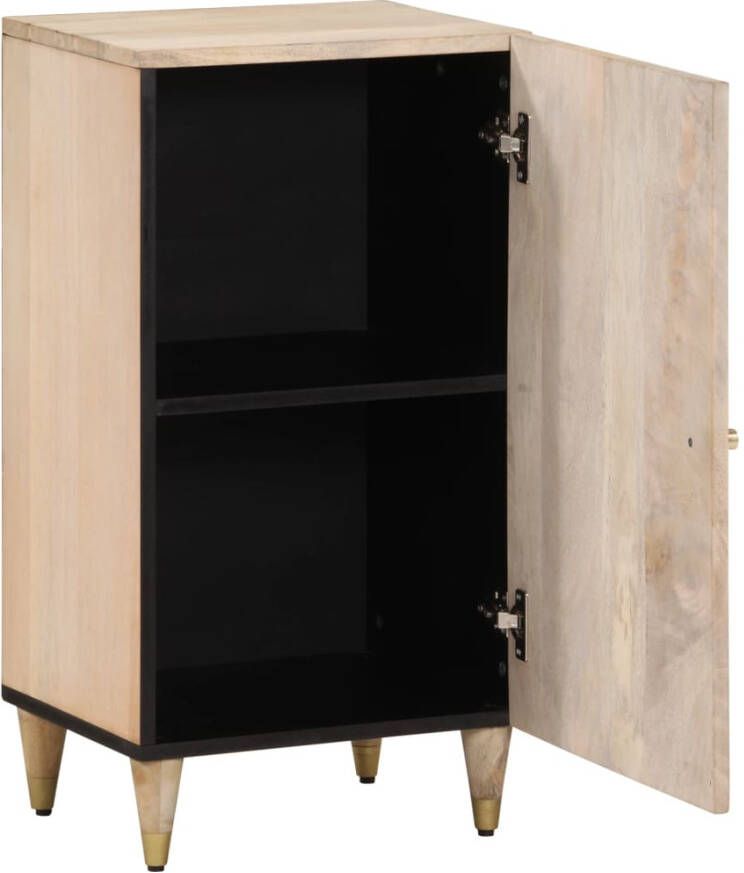 VidaXL -Bijzetkast-40x33x75-cm-massief-mangohout - Foto 2
