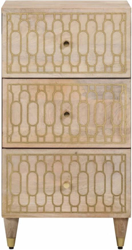 VidaXL -Bijzetkast-40x33x75-cm-massief-mangohout - Foto 5