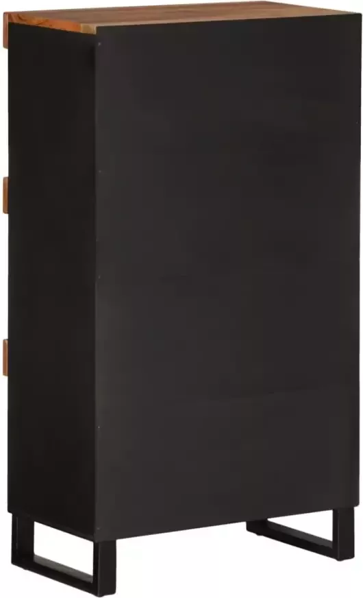 VidaXL -Bijzetkast-60x33x107-cm-massief-acaciahout - Foto 4