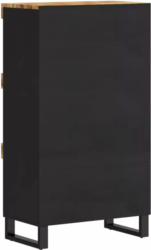 VidaXL -Bijzetkast-60x33x107-cm-massief-mangohout - Foto 4