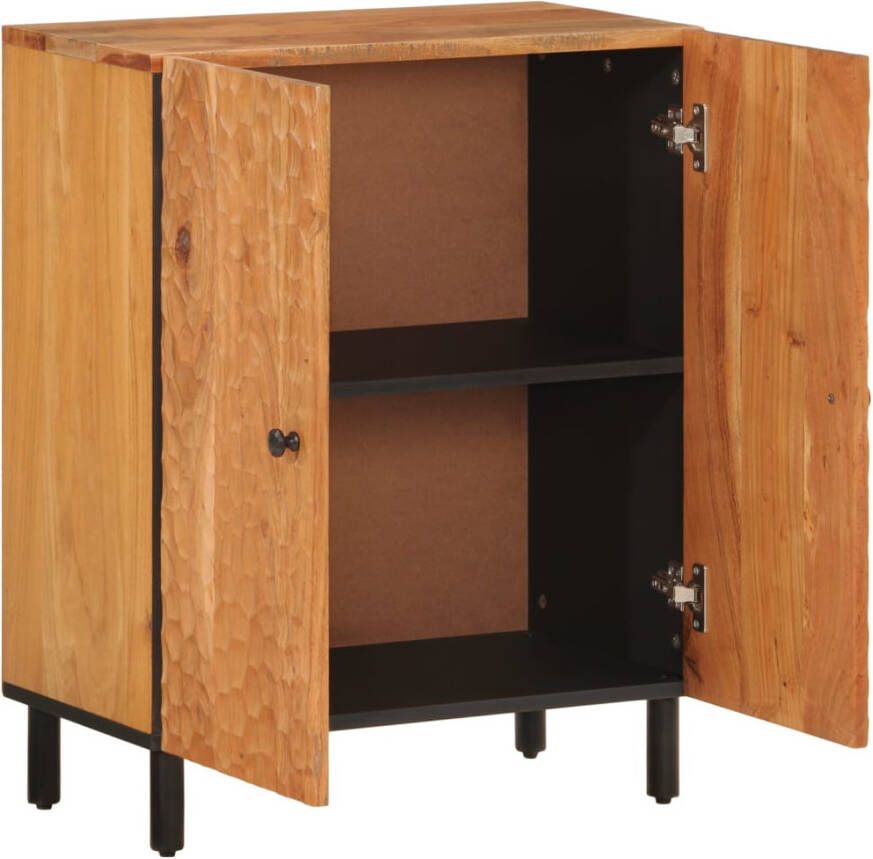 VidaXL -Bijzetkast-60x33x75-cm-massief-acaciahout - Foto 6