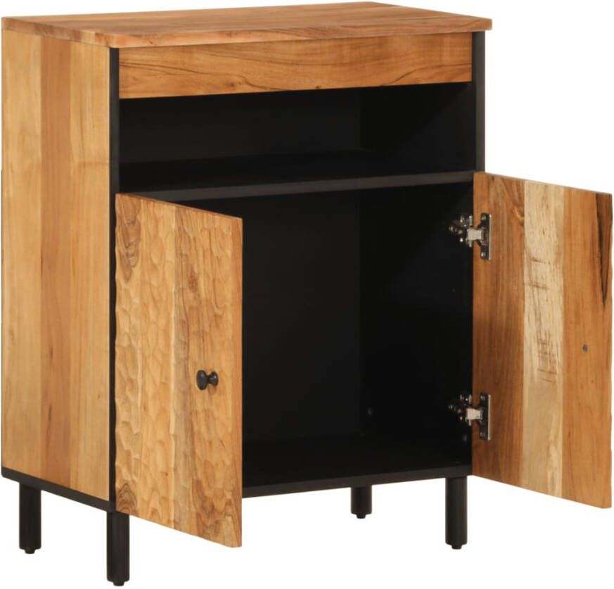 VidaXL -Bijzetkast-60x33x75-cm-massief-acaciahout - Foto 8