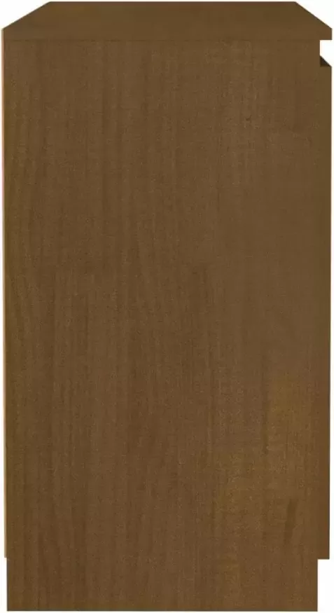 VidaXL -Bijzetkast-60x36x65-cm-massief-grenenhout-honingbruin - Foto 3
