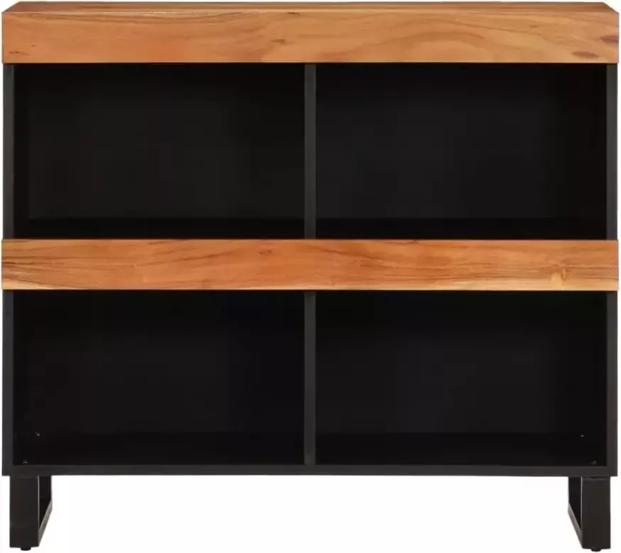 VidaXL -Bijzetkast-85x33x75-cm-massief-acaciahout - Foto 4