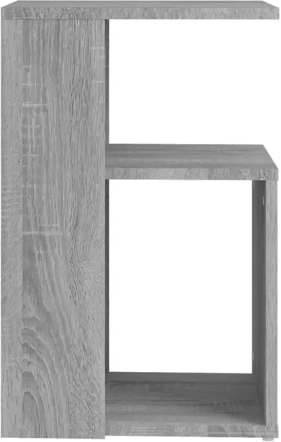 VidaXL -Bijzettafel-36x30x56-cm-bewerkt-hout-grijs-sonoma-eikenkleurig - Foto 4
