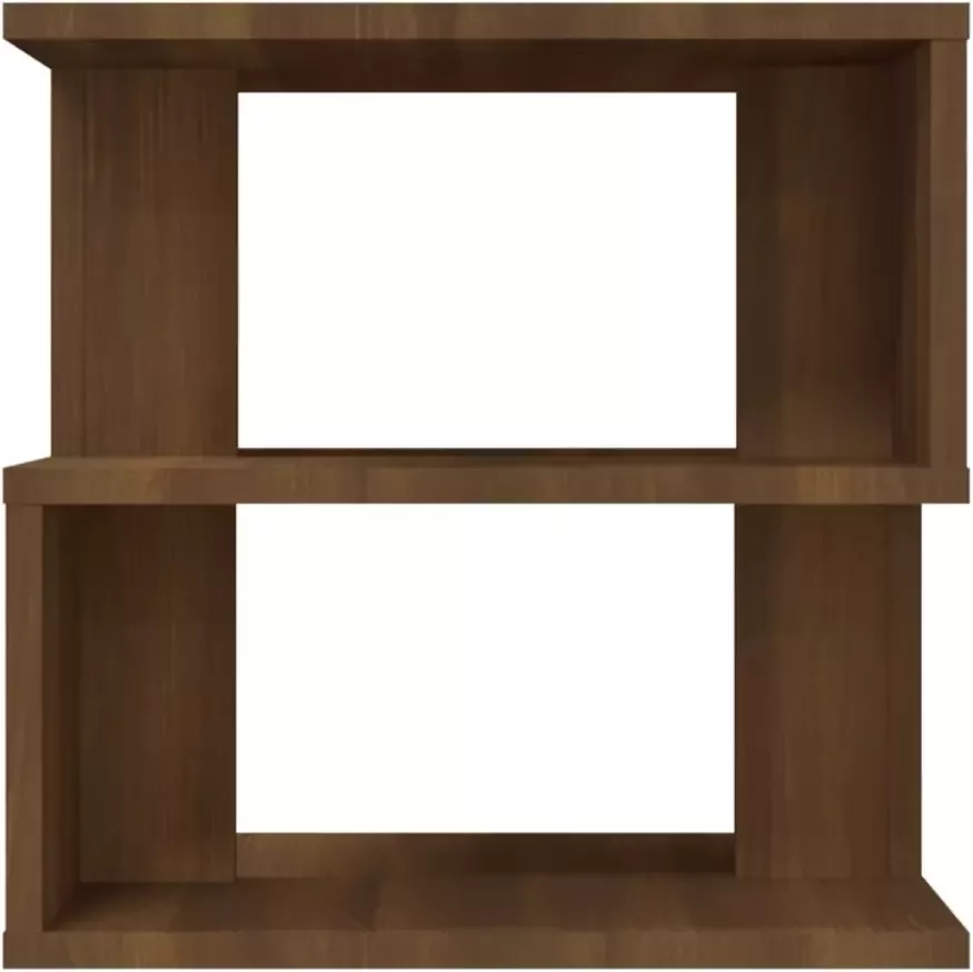 VidaXL -Bijzettafel-40x40x40-cm-bewerkt-hout-bruineikenkleurig - Foto 5