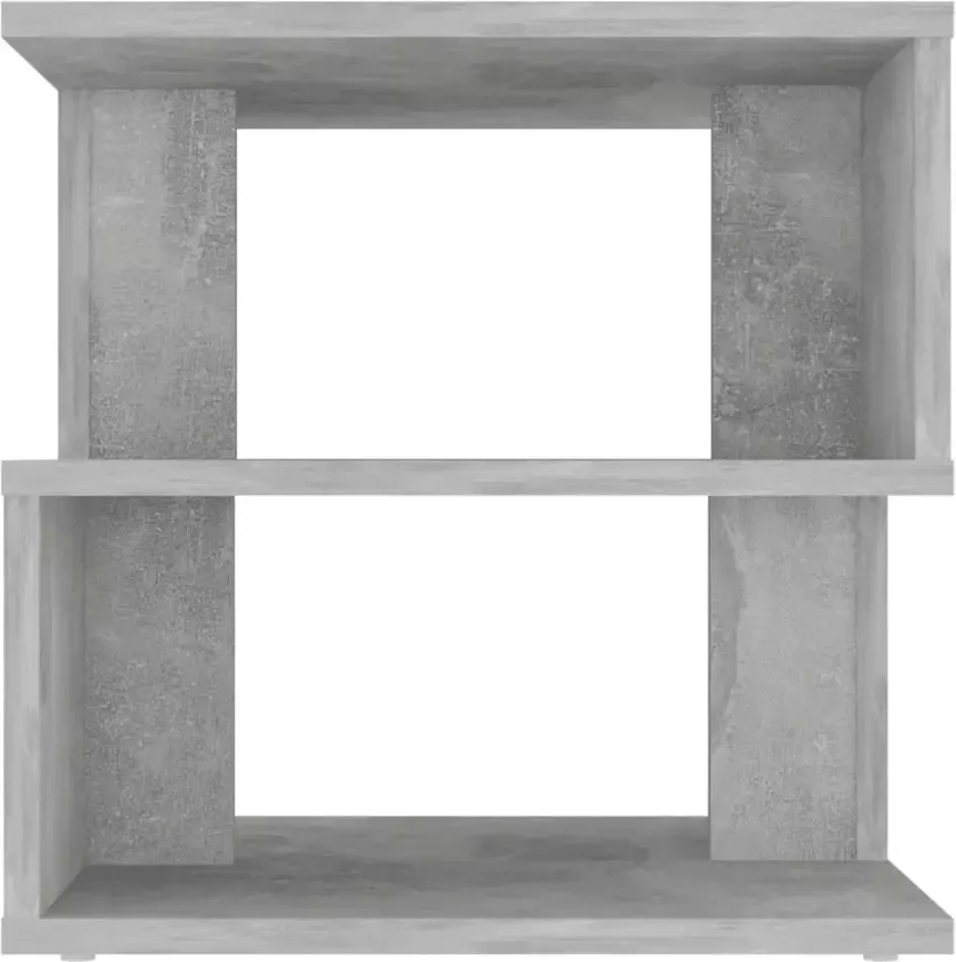VidaXL -Bijzettafel-40x40x40-cm-spaanplaat-betongrijs - Foto 3