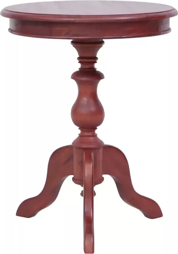 VidaXL -Bijzettafel-50x50x65-cm-massief-mahoniehout-bruin - Foto 4