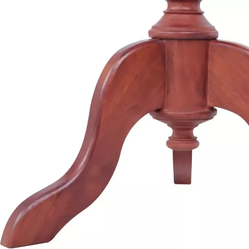 VidaXL -Bijzettafel-50x50x65-cm-massief-mahoniehout-bruin - Foto 2