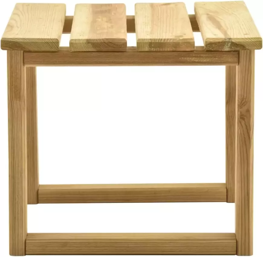 VIDAXL Bijzettafel voor ligbed 30x30x26 cm geïmpregneerd grenenhout - Foto 2