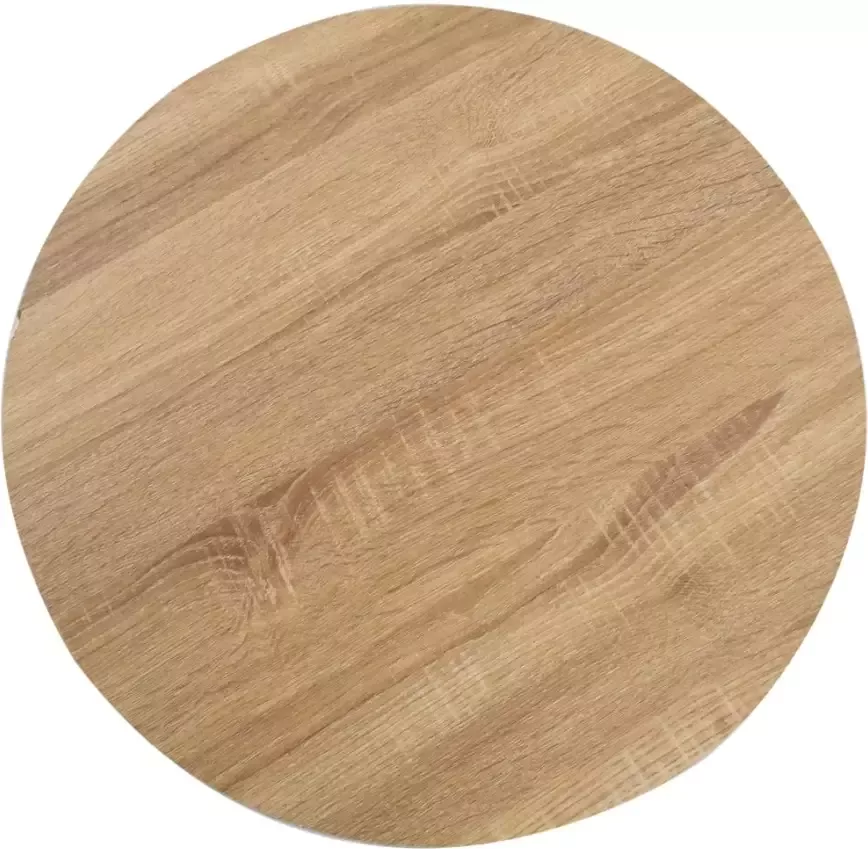 VidaXL -Bistrotafel-60-cm-MDF-lichtbruin - Foto 3