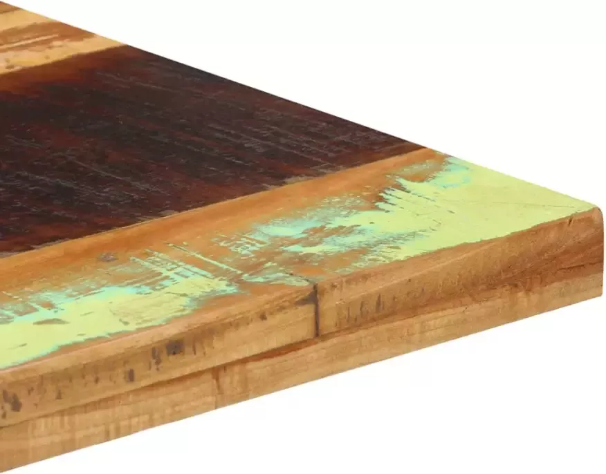 VIDAXL Bistrotafel vierkant 50x50x75 cm massief gerecycled hout