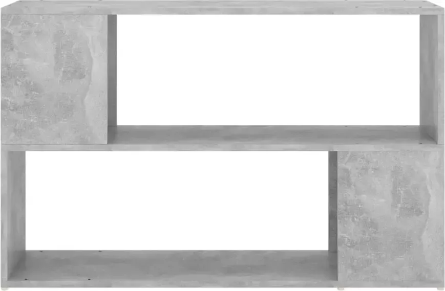 VidaXL -Boekenkast-100x24x63-cm-bewerkt-hout-betongrijs - Foto 5