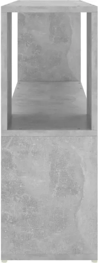 VidaXL -Boekenkast-100x24x63-cm-bewerkt-hout-betongrijs - Foto 4