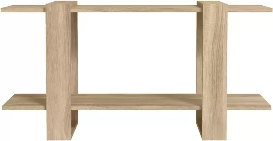 VidaXL -Boekenkast-100x30x51-cm-bewerkt-hout-sonoma-eikenkleurig - Foto 4