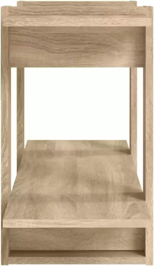 VidaXL -Boekenkast-100x30x51-cm-bewerkt-hout-sonoma-eikenkleurig - Foto 3