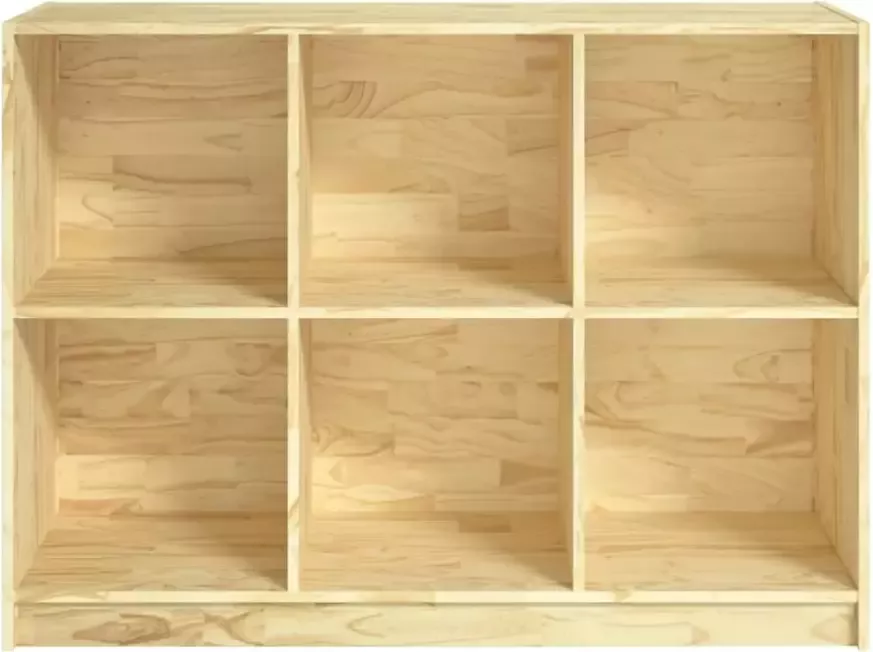 VidaXL -Boekenkast-104x33x76-cm-massief-grenenhout - Foto 5