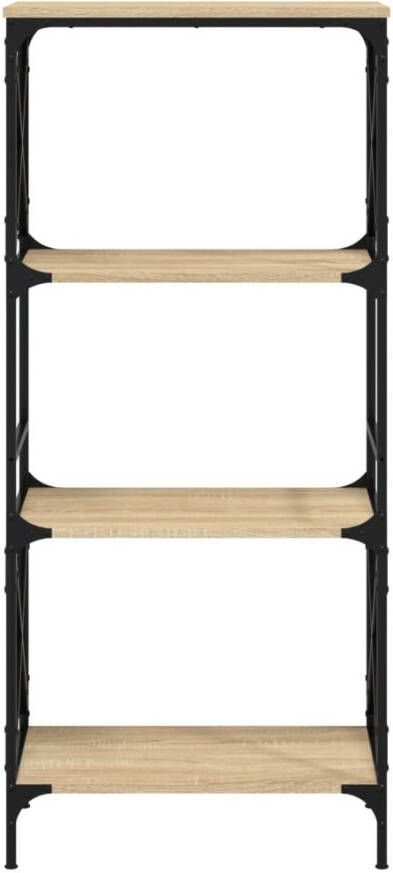 VidaXL -Boekenkast-4-laags-59x35x132-cm-bewerkt-hout-sonoma-eikenkleur - Foto 4