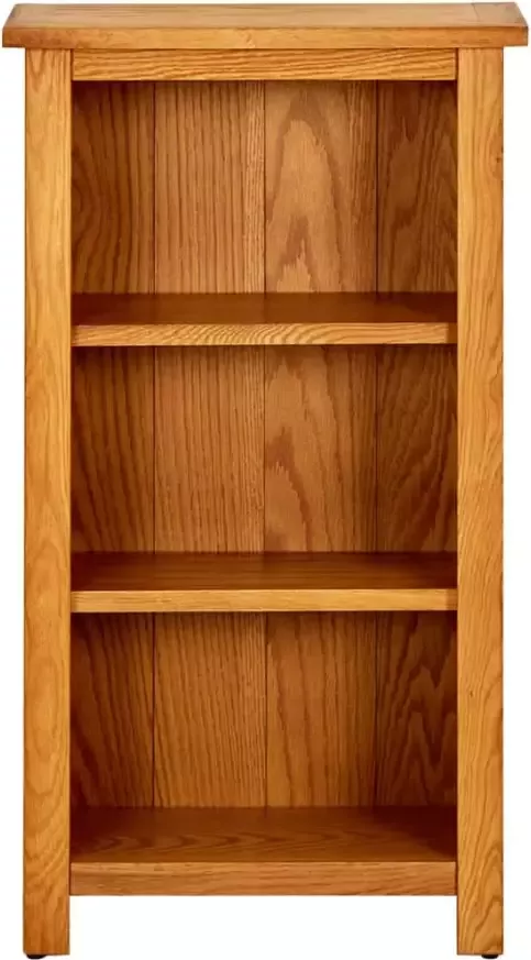 VidaXL -Boekenkast-45x22 5x82-cm-massief-eikenhout - Foto 2