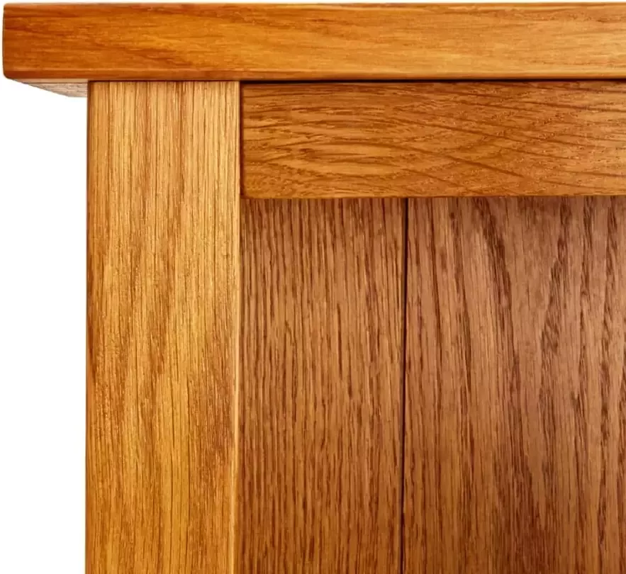 VidaXL -Boekenkast-45x22 5x82-cm-massief-eikenhout