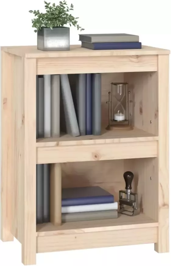 VidaXL -Boekenkast-50x35x68-cm-massief-grenenhout - Foto 4