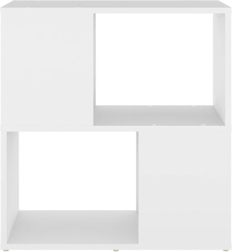 VidaXL Prolenta Premium Boekenkast 60x24x63 cm bewerkt hout wit