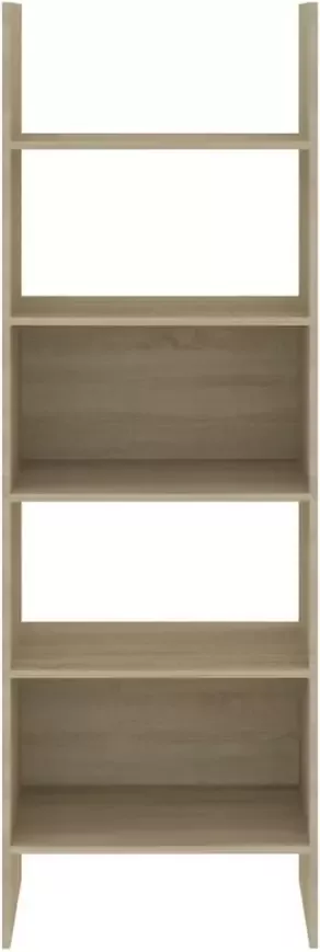 VidaXL -Boekenkast-60x35x180-cm-bewerkt-hout-sonoma-eikenkleurig - Foto 1