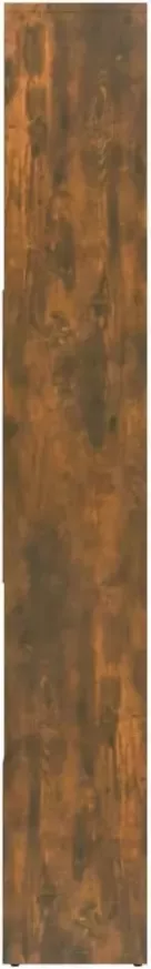 VidaXL -Boekenkast-67x24x161-cm-bewerkt-hout-gerookt-eikenkleurig - Foto 4