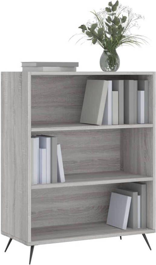 VidaXL -Boekenkast-69 5x32 5x90-cm-bewerkt-hout-grijs-sonoma-eikenkleur - Foto 5