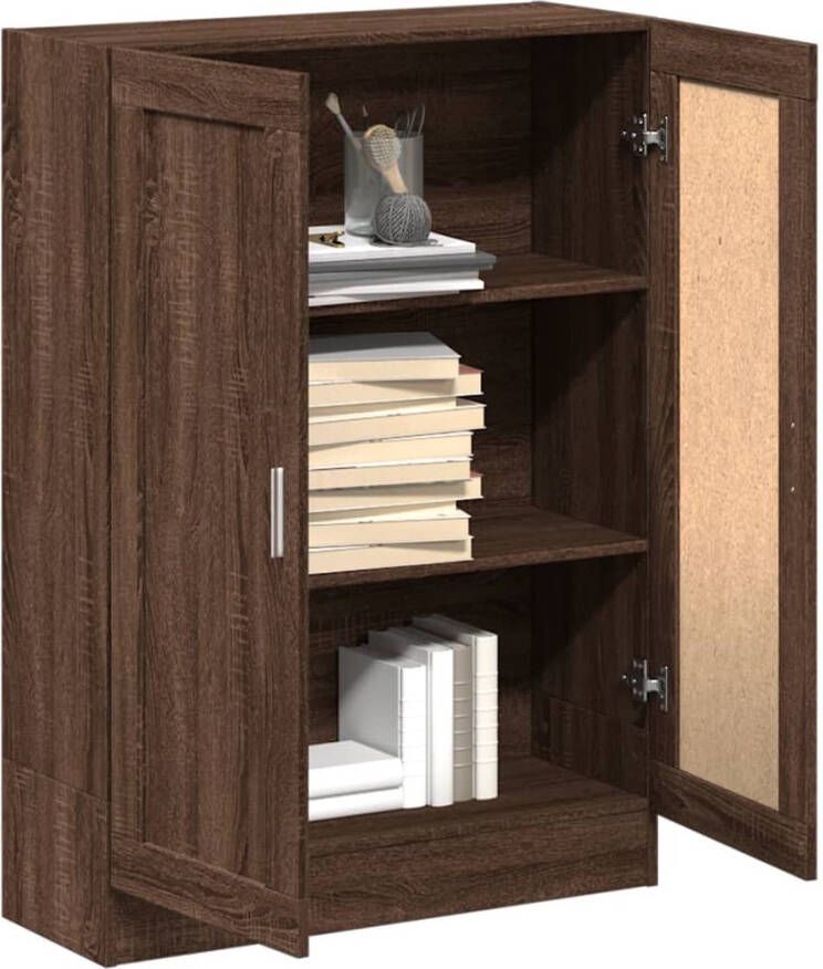 VidaXL -Boekenkast-82 5x30 5x115-cm-bewerkt-hout-bruineikenkleurig - Foto 2