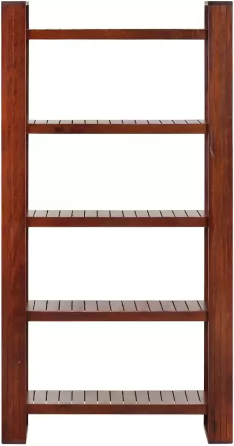 VidaXL -Boekenkast-85x30x166-cm-massief-acaciahout-honingbruin - Foto 5