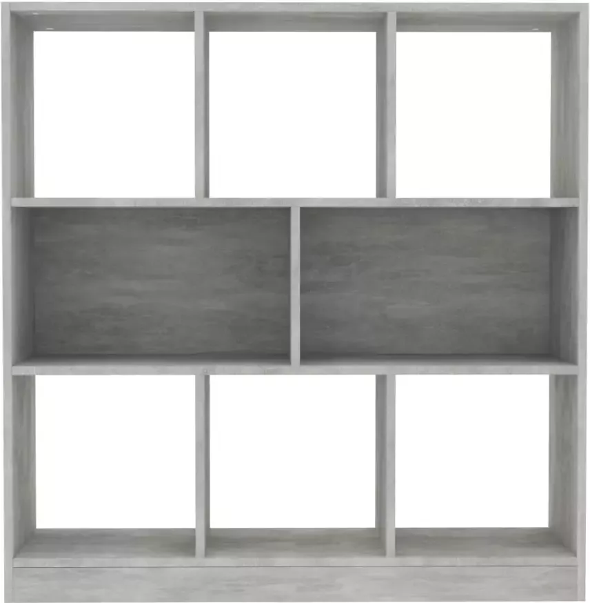 VidaXL -Boekenkast-97 5x29 5x100-cm-bewerkt-hout-betongrijs - Foto 2