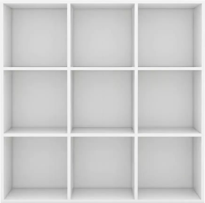 VidaXL -Boekenkast-98x29x97 5-cm-bewerkt-hout-wit - Foto 2