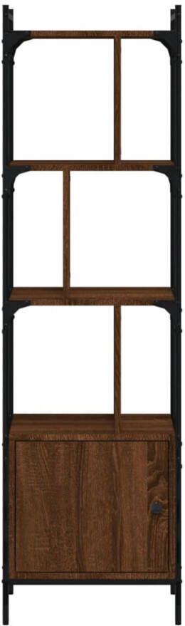 VidaXL -Boekenkast-met-deur-44 5x30x154 5-cm-hout-bruineikenkleurig - Foto 1