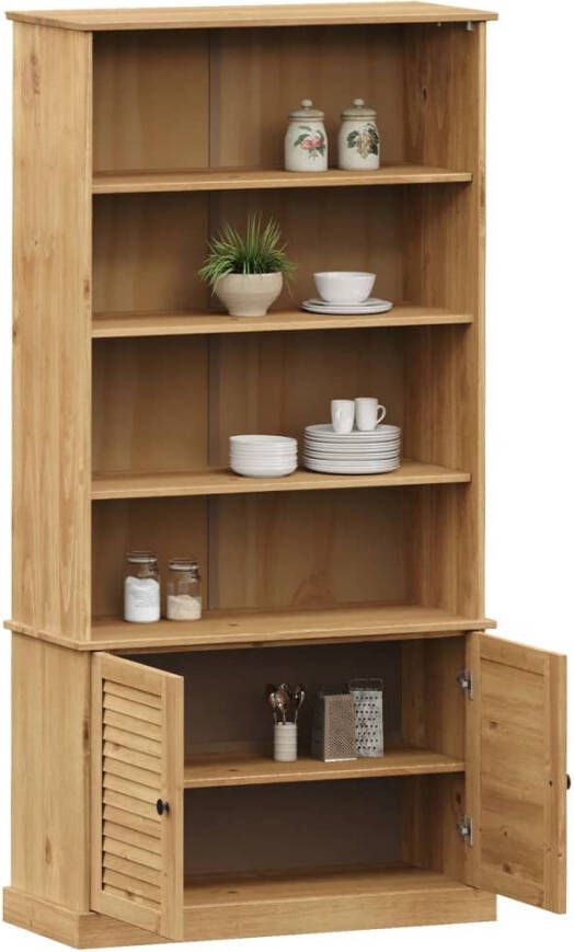 VidaXL -Boekenkast-VIGO-85x35x170-cm-massief-grenenhout